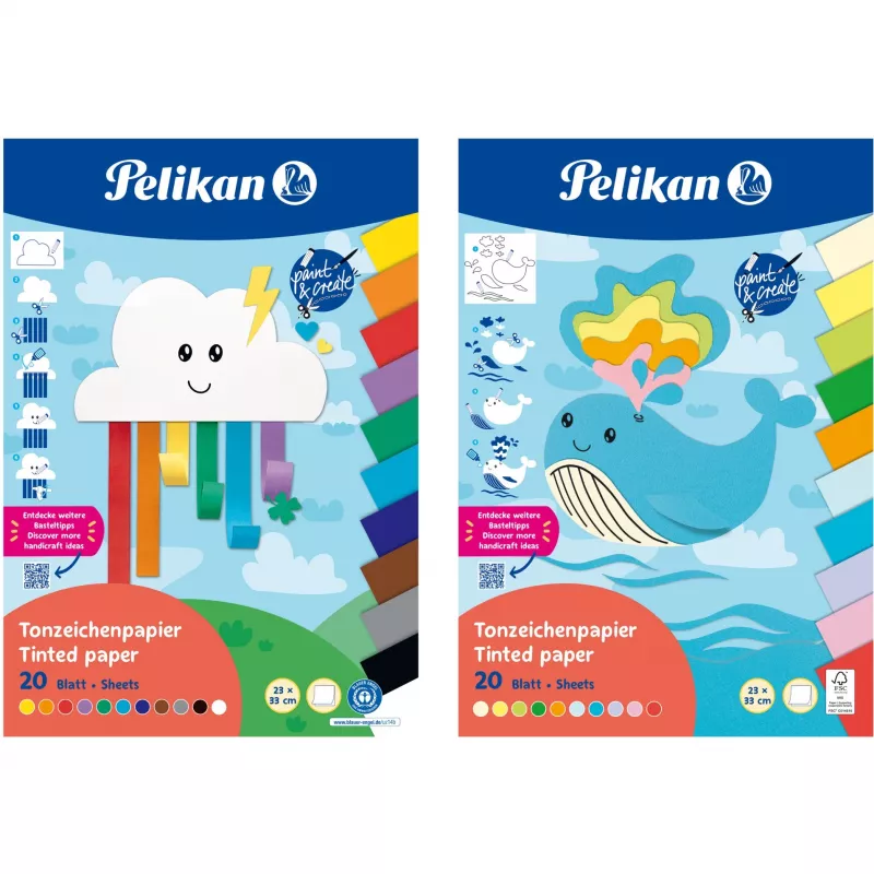 Pelikan 101585 karton/Papier Kraft 120 g/m² 20 arkuszy (101585)