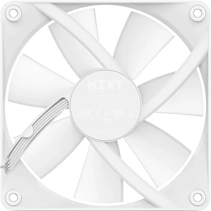 NZXT F120 RGB Core wentylator obudowy ARGB 120 mm - biały