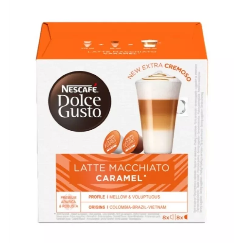 Kawa Nescafe Dolce Gusto Caramel Latte Macchiato, 16 kapsułek