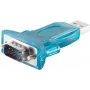Adapter USB-Serial ShiverPeaks 75602 ze wskaźnikiem LED, interfejsem RS232, USB 2.0