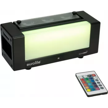 LED bar EUROLITE AKKU Bar-3 Glow QCL Flex QuickDMX RGBW zasilany bateriami