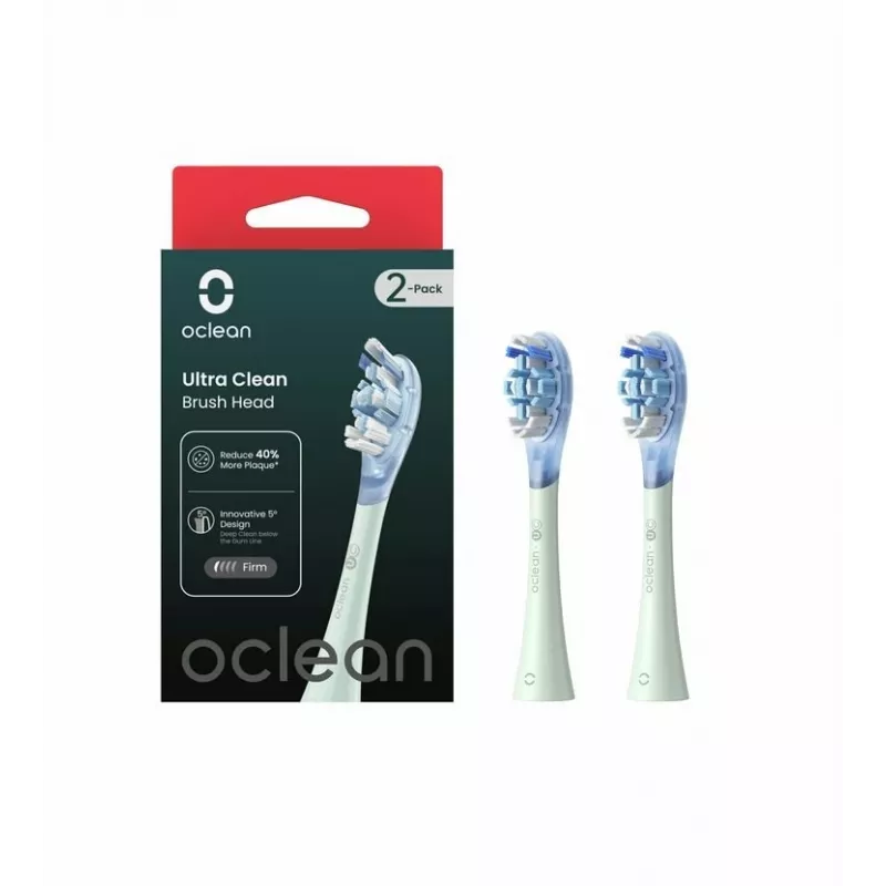 Oclean UC01 Toothbrush Extra Soft Bristles 2 Heads biały