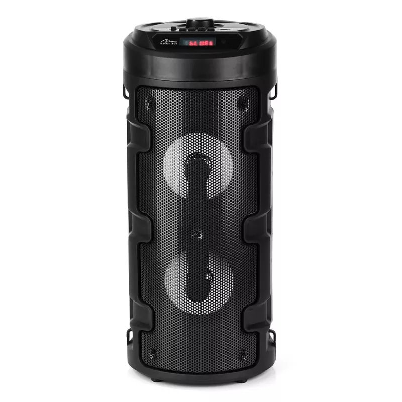 Media-tech Partybox Keg Bt - Kompaktowy głośnik stereo Bluetooth z radiem FM i odtwarzaczem MP3 MT3165