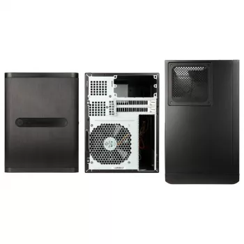 Obudowa komputerowa Silverstone SST-DS380B Mini-ITX Czarna