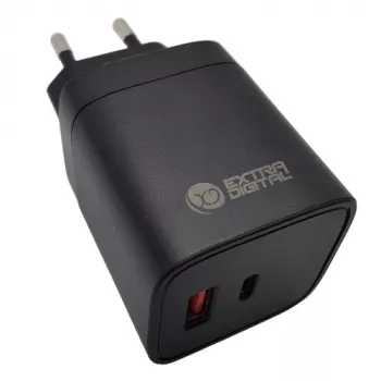EXTRA DIGITAL Ładowarka GaN USB Type-C, USB Type-A: 45W, PPS