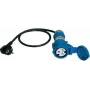 Benning Adapter pomiarowy [ Wtyczka uziemiona - Wtyczka - Złącze CEE-Cara] Adapter pomiarowy 32 A CEE - 3-pin Niebieski (044144)