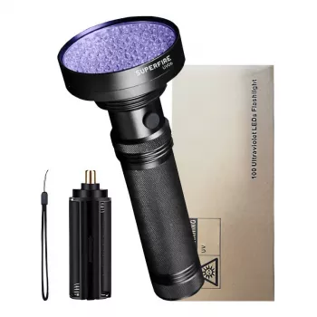 Latarka Superfire UV06 ultrafioletowa 395nm IP46 ręczna