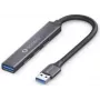 Koncentrator USB PureLink Sonero S-UH100-001 — 4-portowy USB-A 3.2 (5 Gb/s)