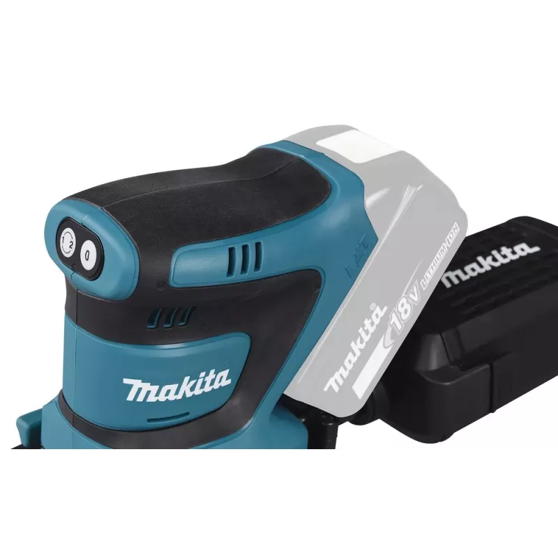 Makita DBO480Z szlifierka przenośna Szlifierka mimośrodowa 14000 OPM Czarno, Niebieska 210 W
