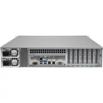 Supermicro SC825 BTQC-R1K23LPB - montaż w szafie rack - 2U - ulepszona, rozszerzona płyta ATX - SATA/SAS - hot-swap 1200 W - czarny