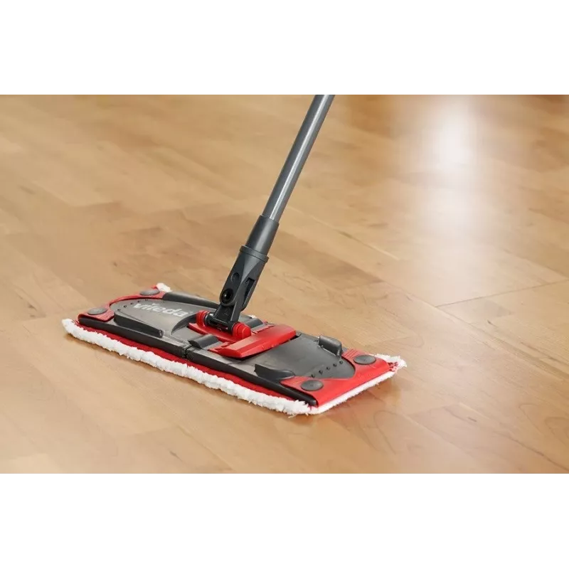 VILEDA mop Ultramax XL Box — zmywalna mikrofibra, obrotowa głowica 360°, składany, do twardych podłóg