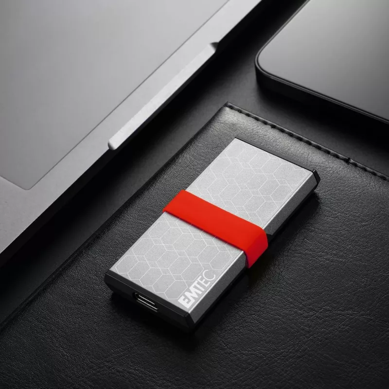 Emtec X205 Mini 1 TB USB Type-C USB 3.2 Gen 2x2 Srebrny