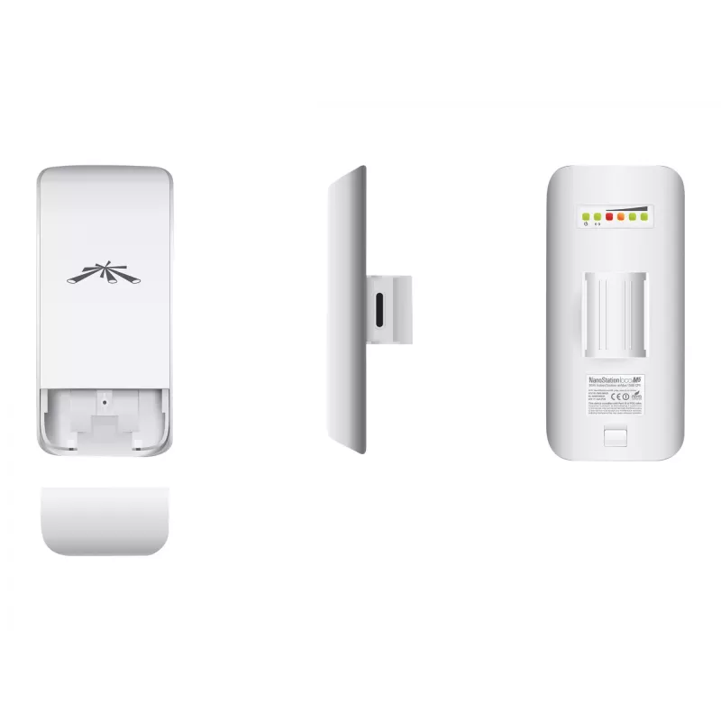 Punkt dostępowy bezprzewodowy UBIQUITI LocoM5, jednopasmowy 5 GHz, 150 Mbit/s, 13 dBi, PoE