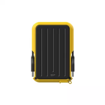 Zewnętrzny dysk twardy Silicon Power A66 2 TB USB 3.2 Gen 1 (Type-A) czarny/żółty