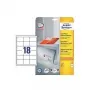 Etykiety samoprzylepne Avery Zweckform 6171 Białe 64 x 45 mm, 450 szt., format A4