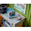 Zestaw LEGO Creator 2-w-1 Ciężarówka z platformą i śmigłowiec 31146, konwertowalna konstrukcja dla dzieci