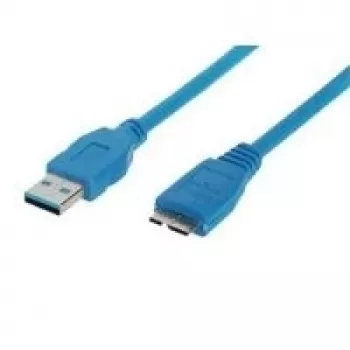 ShiverPeaks BS77191 1m USB 3.2 Gen 1 Micro-USB B Niebieski