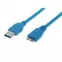 ShiverPeaks BS77191 1m USB 3.2 Gen 1 Micro-USB B Niebieski