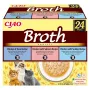 INABA Ciao Broth z kurczakiem, łososiem, tuńczykiem i przegrzebkiem - przysmaki dla kota - 24x40g