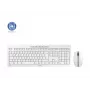 CHERRY Stream Desktop klawiatura Mysz w zestawie Biuro RF Wireless QWERTZ Niemiecki Biały