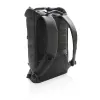 Plecak XDDESIGN Urban Lite Czarny — 21 l (z możliwością rozszerzenia do 27 l), przegroda na laptopa 15,6 cala, hydrofobowy, pasek do wózka