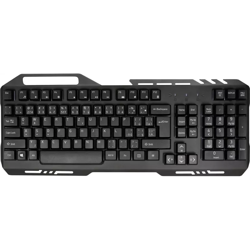 Klawiatura YKB 3200 SHADOW metal, LED