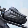 Rockbros B68 Torba na ramę roweru Kieszeń na telefon 1,7 l Czarna