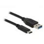 Kabel USB DeLOCK 1m USB3.1-C/USB3.1-A 83870