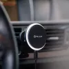 Bezprzewodowa ładowarka samochodowa Tellur TLL151431 kompatybilna z MagSafe 15 W czarna do smartfonów