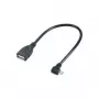 Kabel USB Renkforce Micro-USB Typ B kątowy — USB 2.0 OTG, 5 V 0,5 A