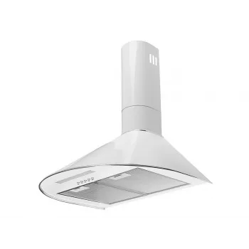 Okap kuchenny podszafkowy MAAN Mix 3, 600 mm, aluminiowy filtr przeciwtłuszczowy, 310 m³/h, 3 prędkości, biały