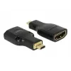 Adapter HDMI Micro-D/HDMI-A DeLOCK 64664