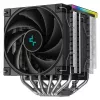 Chłodnica powietrza CPU DeepCool AK620 Digital SE, dwuwieżowa, 6x rurki cieplne Ø6mm, 2x wentylatory 120mm PWM, RGB, wysokość 161 mm