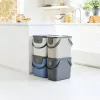 Rotho Albula 25 L prostokątny pojemnik do przechowywania/na odpady, cappuccino, technopolimer, 25 L, 400×235×340 mm