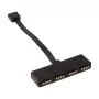 Wewnętrzny kabel zasilający Akasa AK-CBLD02-10BK 0,1 m