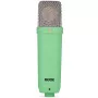 Studyjny mikrofon pojemnościowy RØDE NT1 Signature zielony — kardioidalny, 20–20000 Hz, XLR, maks. SPL 142 dB