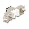 DeLOCK 88118 moduł Keystone płaski czarny RJ-45 10 szt.