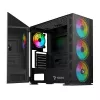 SAVIO Obudowa PC Raptor X1 ARGB Glass/Mesh Czarna