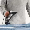 Żelazko suche i parowe Taurus Geyser Eco 3200 W, uderzenie pary 220 g/min, anodowana stopa, czarny