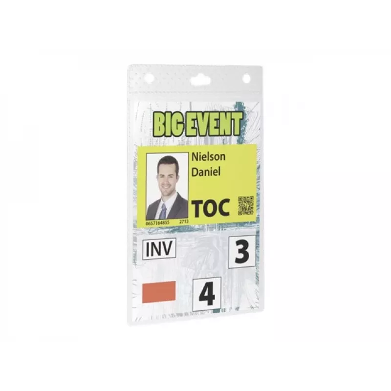 Uchwyt na dokumenty Durable 8526 A6 pionowy przezroczysty 20 szt.