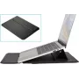 Etui na notebook Renkforce odpowiednie dla maks.: 34,5 cm (13,6) czarne ze zintegrowaną podstawką pod laptopa (RF-5594130)