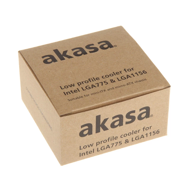 Cooler Akasa AK-CC7122BP01 Processor Cooling System 7.5 cm Aluminium niebieski