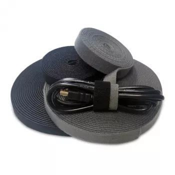 Savio OC-01/B Organizer kabli, osłona na kable, biurko/ściana, czarny, 1 szt.