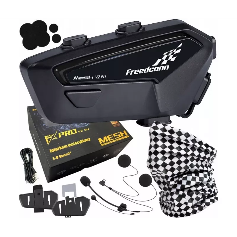 Interkom motocyklowy FreedConn FX Pro V2 EU MESH