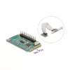 Wewnętrzna karta równoległa DeLOCK 95275 Mini PCI Express Zielona