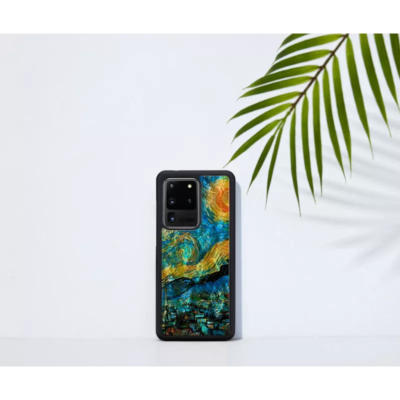Etui ochronne na smartfona iKins do Samsung Galaxy S20 Ultra — czarne gwieździste niebo