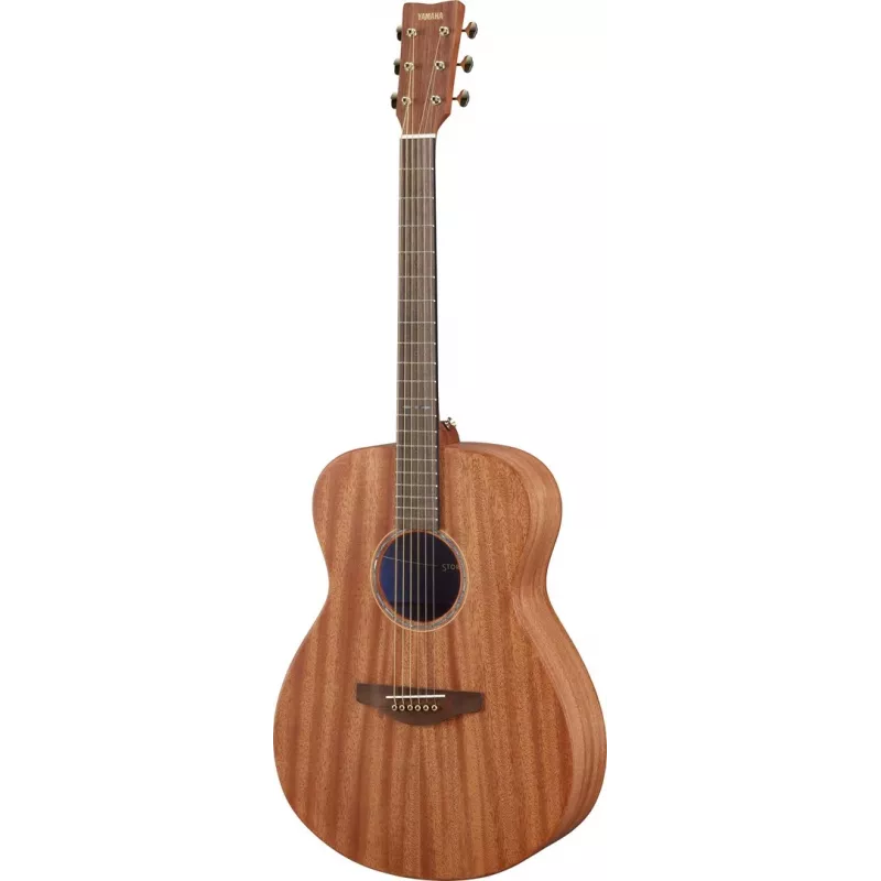 Gitara akustyczna YAMAHA STORIA II 6-strunowa niebieski Wood — top/tył/boki z mahoniu, gryf z nato, podstrunnica z orzecha