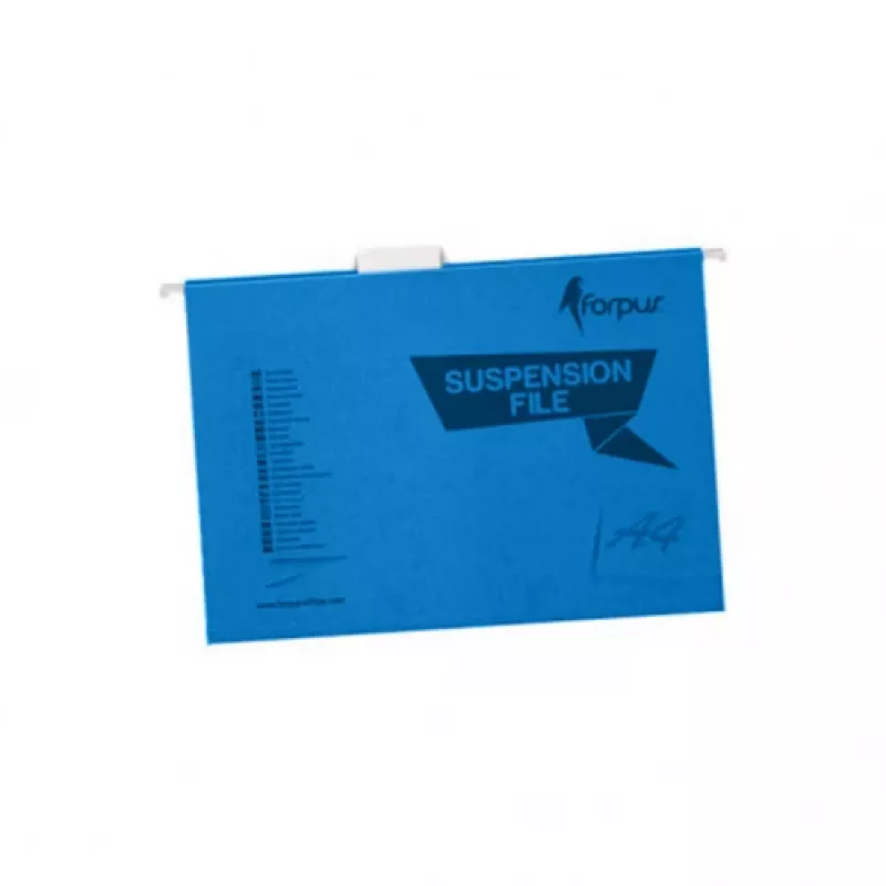 Teczka wisząca FORPUS FO22705 A4 plastikowa niebieska, 25 szt.