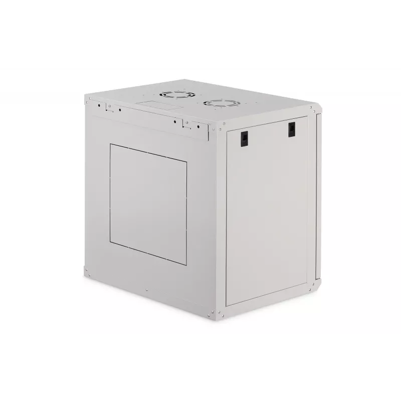 Szafa rackowa naścienna DIGITUS Dynamic-N 12U, 19 cali, 600x450 mm (SxG), IP20, zamek na klucz, niezłożona
