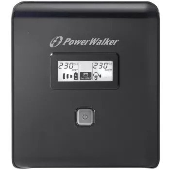 PowerWalker VI 1000 LCD 1 kVA 600 W 4 gniazda AC